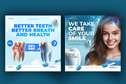 Dental Clinic Social Media Designs, a Social Media Template by graphic bakers (Thumbnail 4 of 5)