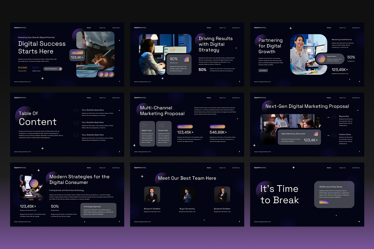 Digital Marketing Presentation preview 5