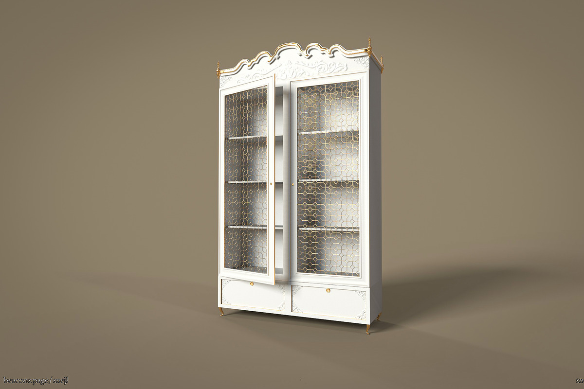 Vintage furniture set_4, a Furniture 3D Model by Snji | 3D Models (Photo 7 of 15)