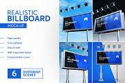 Realistic Billboard Mock-up, a Print Template by Propex (Thumbnail 1 of 7)