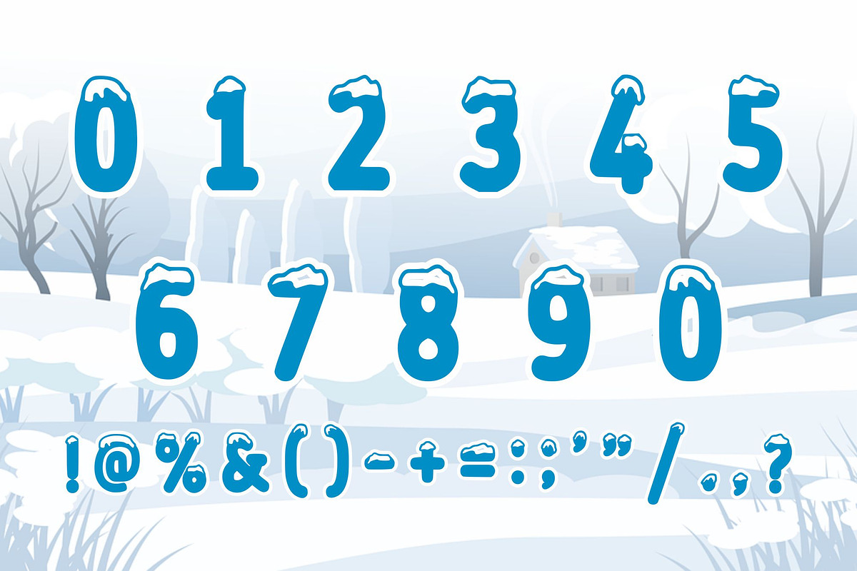 Magic Snowy, a Font by Limited.studio (Photo 7 of 8)