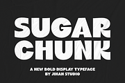 Sugar Chunk - A Bold Display Font, a Sans Serif Font by Ainun Jinan (Thumbnail 1 of 9)