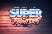 80s Text Effects Complete Bundle, a Layer Style Add-On by Indieground Design Inc. (Thumbnail 24 of 31)