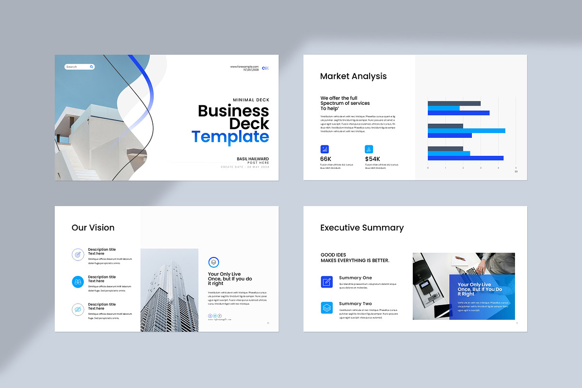 Modern Investor Pitch Deck preview 5