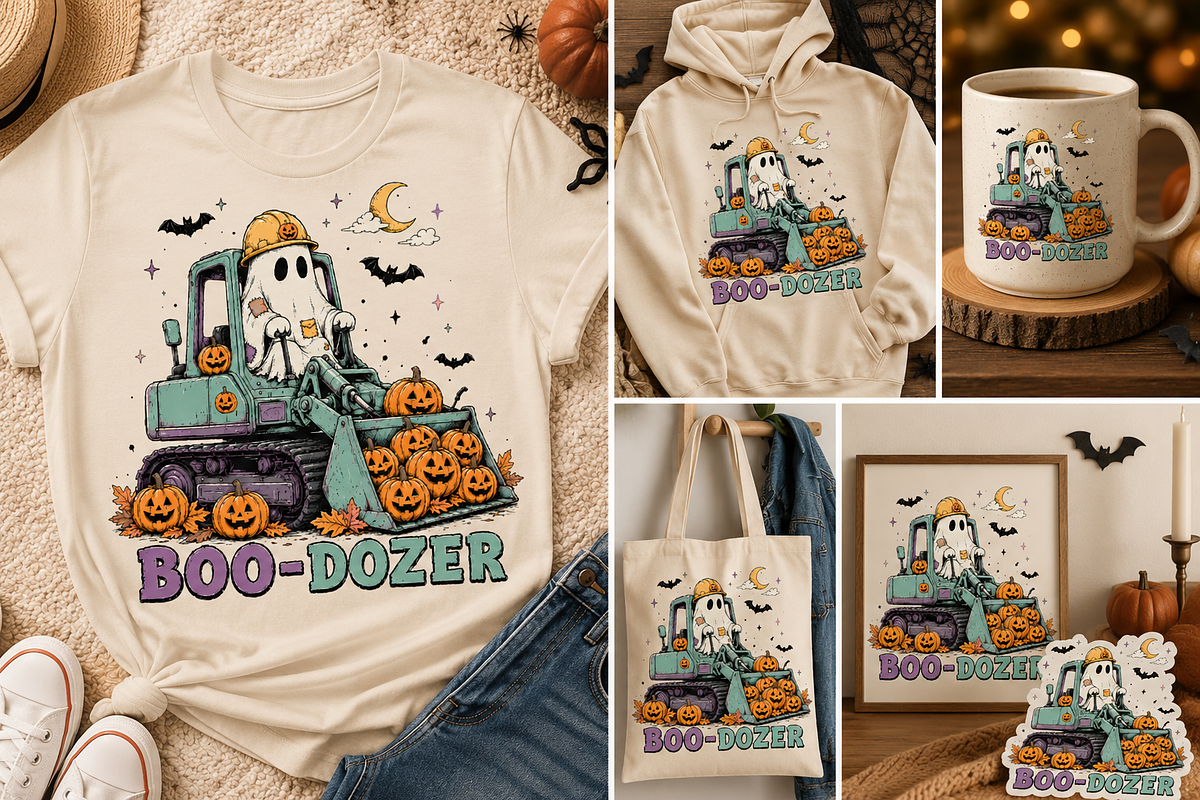 Retro Halloween Hobby Png Bundle, an Object Graphic by Daisy Design (Photo 8 of 13)