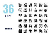 144 Hobbies icon set, an Outline Icon by Foxyard studio (Thumbnail 5 of 6)