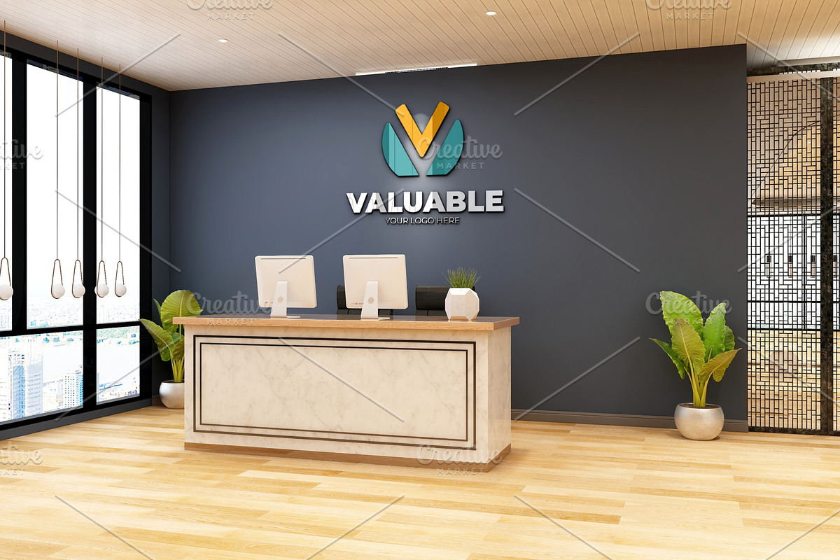 PSD Minimalist Office Logo Mockup, a Product Mockup by Ayy (Photo 16 of 23)