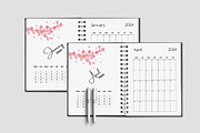 Calendar Template/Calendar 2024, a Stationery Template by Design Zone (Thumbnail 3 of 6)
