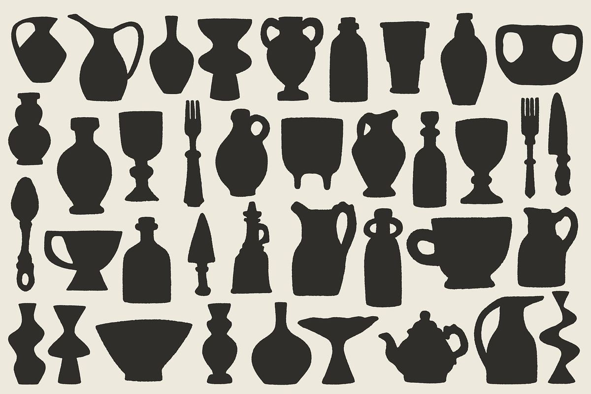 Ceramic Forms: 80 Illustrations, an Object Illustration by Veyla (Photo 4 of 15)