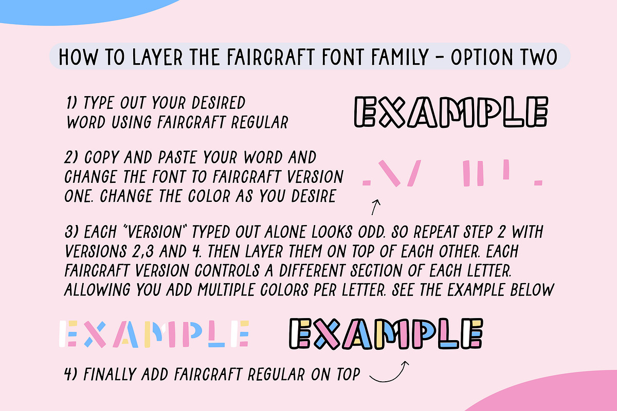 Faircraft Font Family, a Font by Salt & Pepper Designs (Photo 5 of 8)