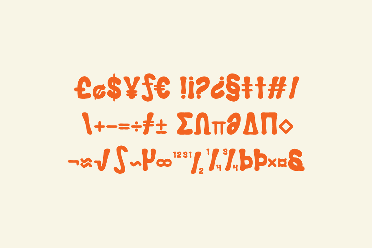 Wodlet - Funny Groovy Font, a Sans Serif Font by QR Design Studio (Photo 6 of 12)