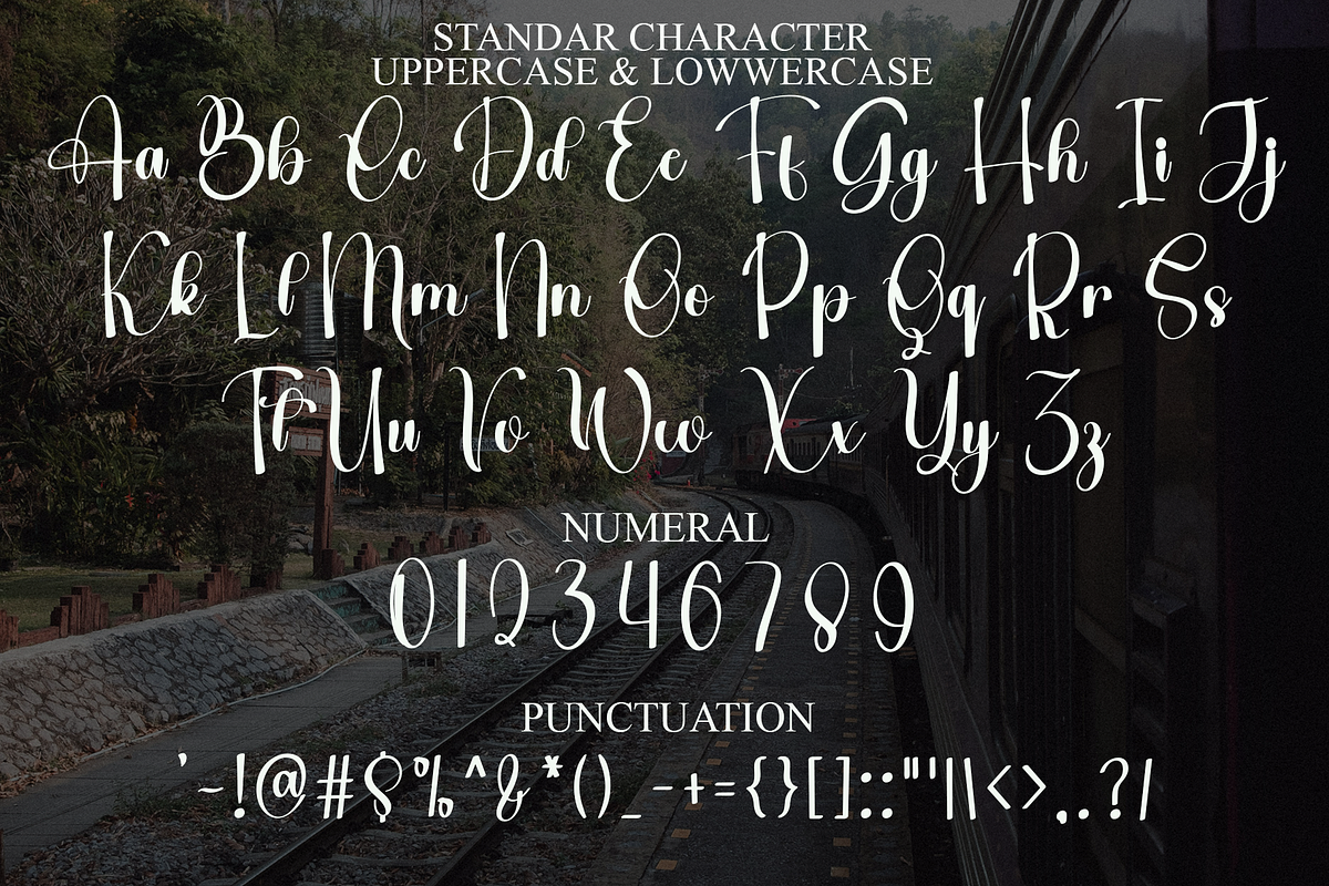 December Celebrate, a Handwritten Font by InermediaSTUDIO (Photo 8 of 8)