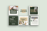 Financial Instagram Creator CANVA PS, a Social Media Template by Eviory (Thumbnail 6 of 34)