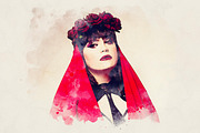 Realistic Watercolor Paint Effect, an Action Add-On by liptouse (Thumbnail 11 of 11)