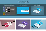 Round Business Card Mockups, an Advertising Mockup by alimran24 (Thumbnail 4 of 12)
