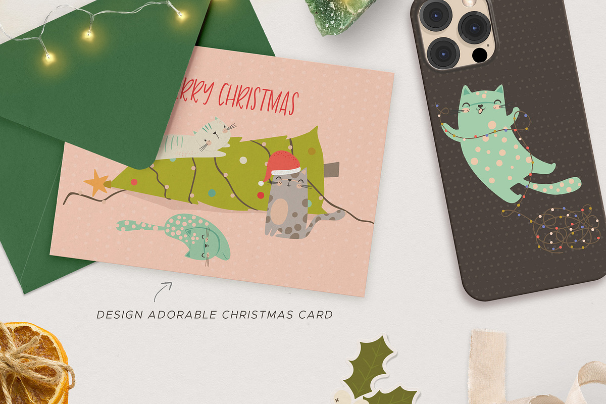 Meowy Christmas Collections, an Object Graphic by 7th Avenue Designs (Photo 2 of 12)