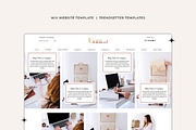 EverMinimal Wix Website Template, a Wix Template by Girl Boss From Home (Thumbnail 1 of 6)