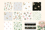Safari Nursery Watercolor Clipart, an Animal Illustration by Pattern + watercolor (Thumbnail 6 of 11)