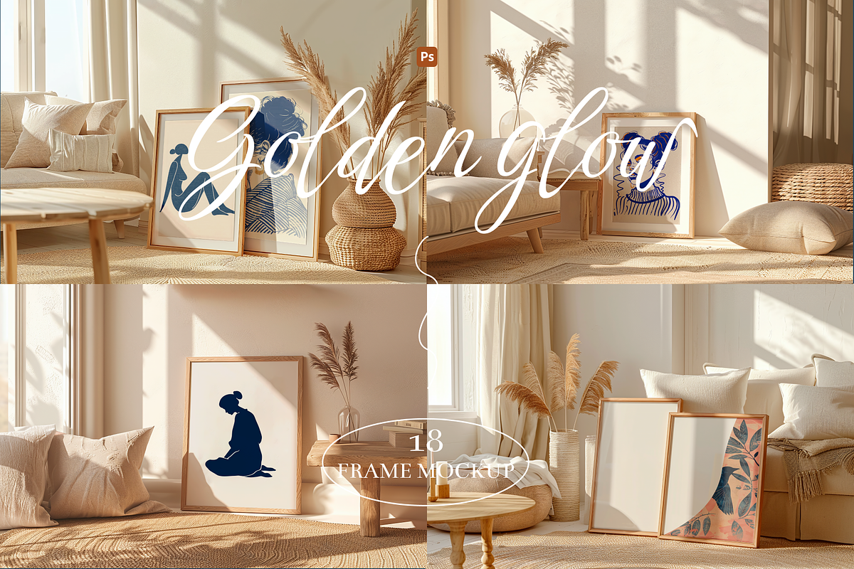 Minimalist Frame Mockup Bundle — 243, a Household Mockup by Trissa (Photo 9 of 11)