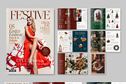 Christmas Magazine Template, a Magazine Template by BrandPacks (Thumbnail 6 of 6)