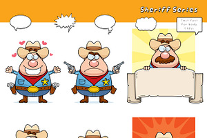 Cartoon Sheriff Series