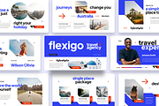 Travel Powerpoint, a Presentation Template by YossyOneStd (Thumbnail 1 of 6)
