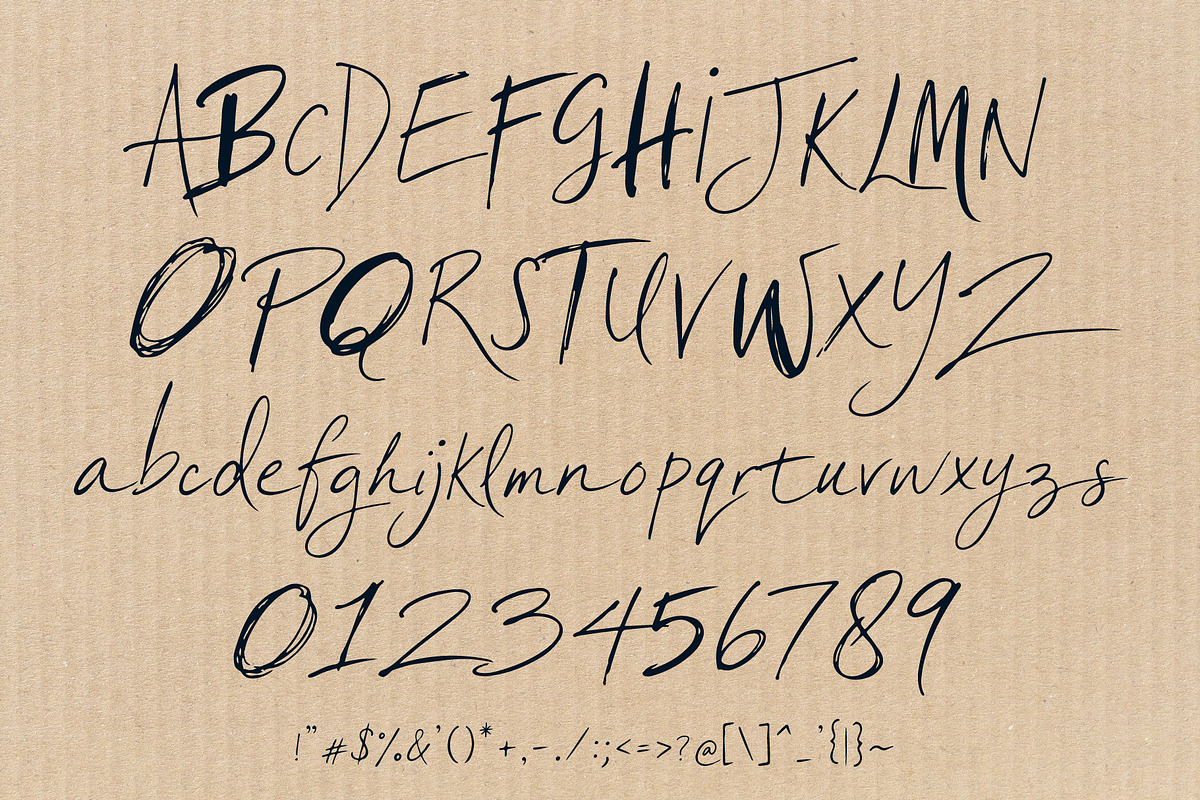 Quick Wrockers - the Ugly Notes, a Handwritten Font by HypeWorksCo (Photo 19 of 19)