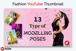 Fashion YouTube Thumbnails