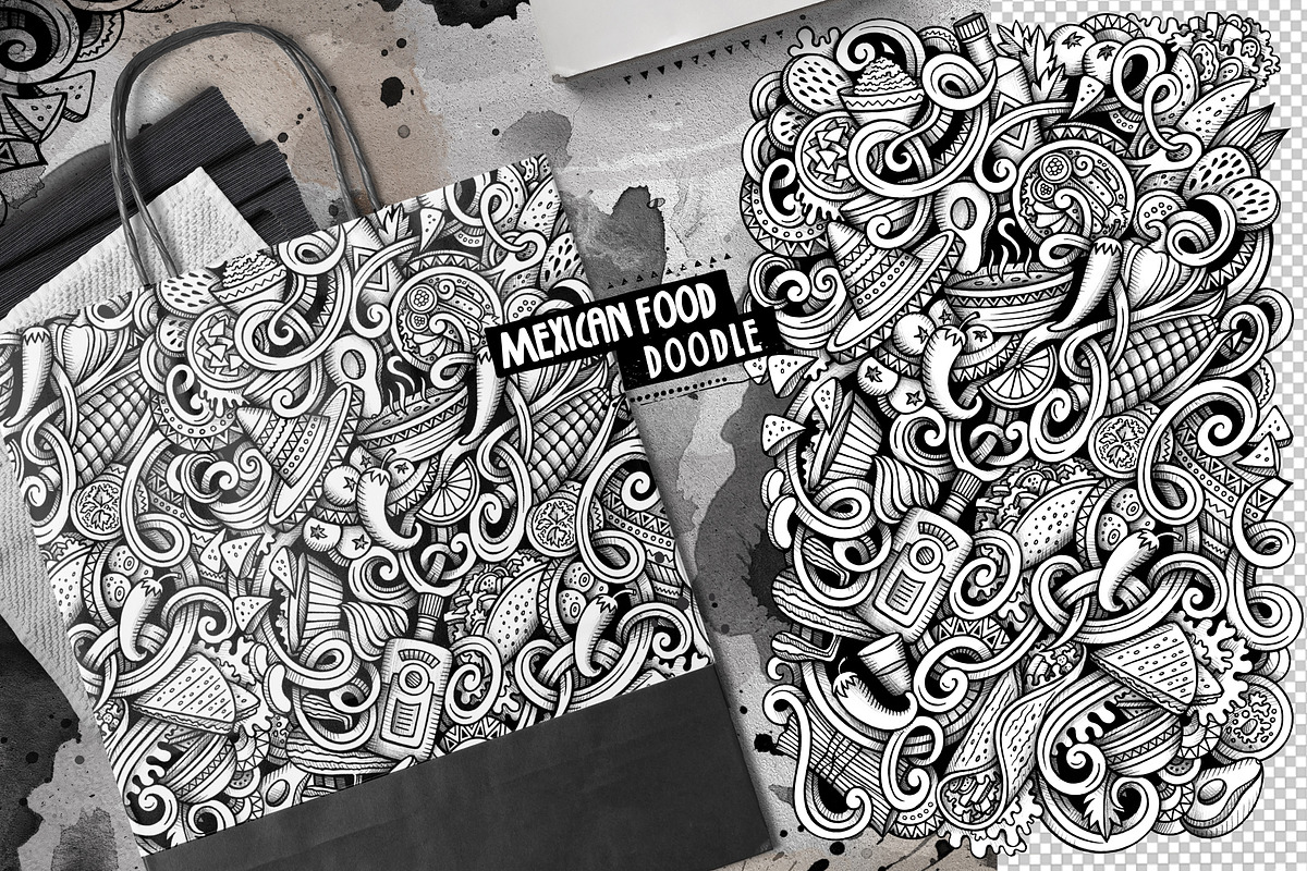 Mexican Food Graphic Illustration, a Food Illustration by BALABOLKA (Photo 2 of 3)