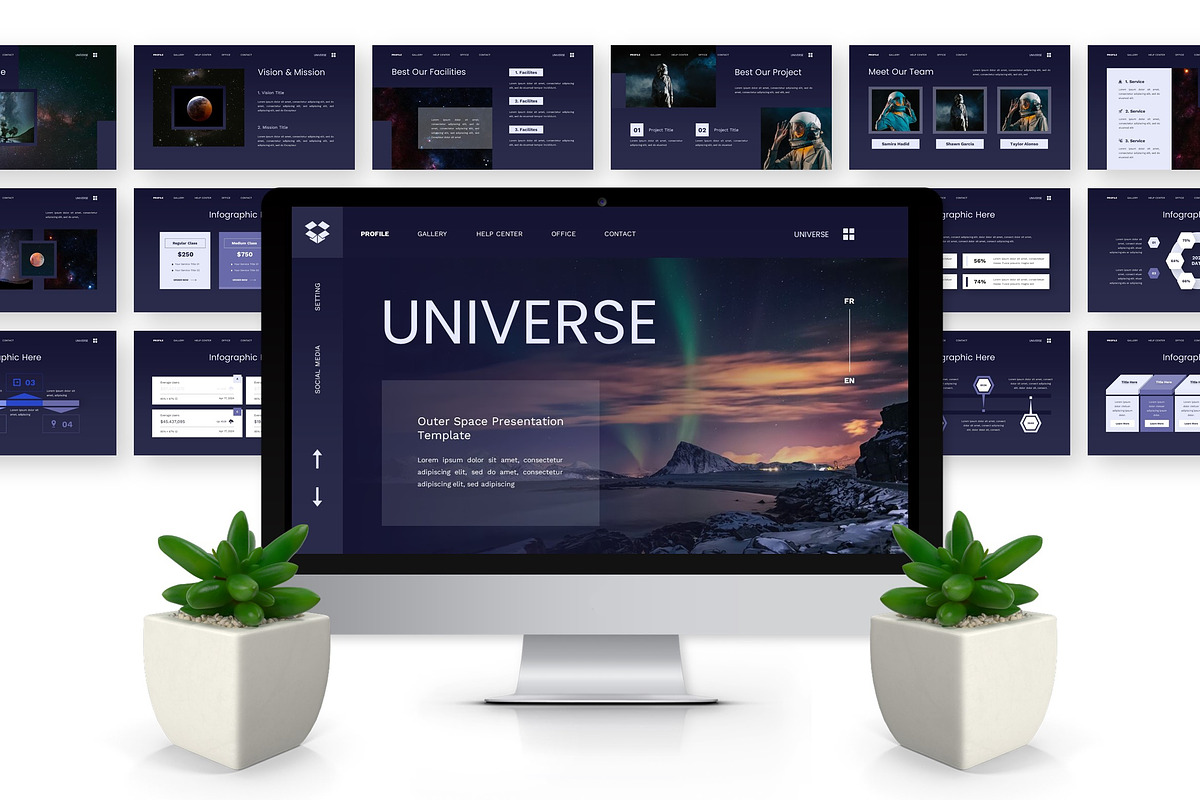 Universe - Outer Space Keynote preview 2