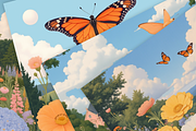 Countryside Landscape Backgrounds, a Background Graphic by Jakayla Digital Co (Thumbnail 4 of 9)