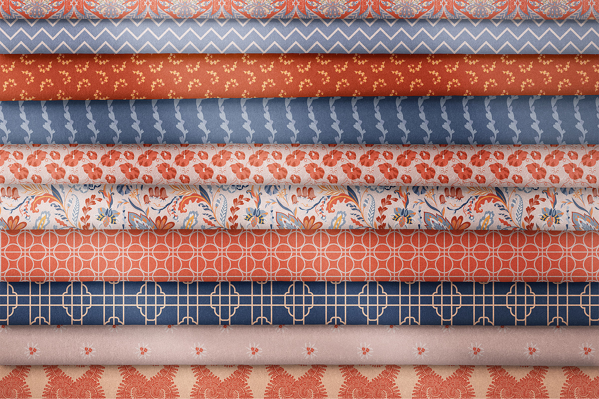 Boho Damask & Geometric Patterns, a Pattern Graphic by Sonulkaster (Photo 6 of 10)