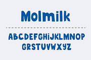 Milk Product – Molmilk Font, a Handwritten Font by Stylin Studio (Thumbnail 2 of 8)