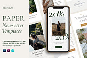Paper Newsletter Templates, an Email Template by Sparrow & Snow (Thumbnail 1 of 9)