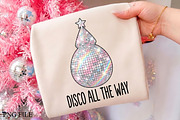 Disco All The Way Christmas PNG Art, a Seasonal Illustration by CrexoraLab (Thumbnail 1 of 4)