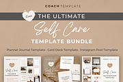 Self Care eBook Template Bundle, a Brochure Template by COACHTEMPLATE (Thumbnail 1 of 11)