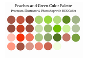 Color Palettes Procreate Illustrator, a Palette Add-On by Atelier Fem (Thumbnail 4 of 12)