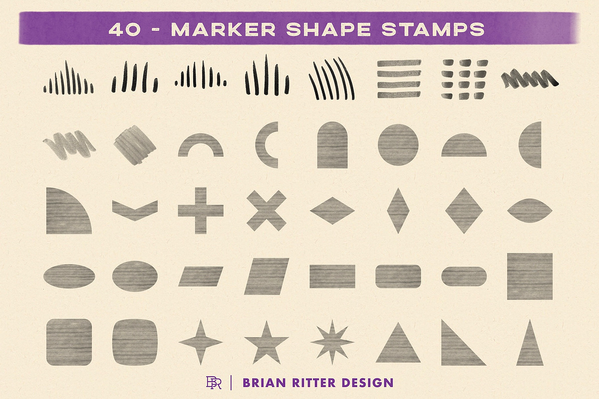 Markers for Procreate, a Brush Add-On by Brian Ritter Design (Photo 10 of 11)