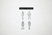 60 Travel Icons - Traveler Avatars, an Outline Icon by Hatch Design Workshop (Thumbnail 9 of 10)
