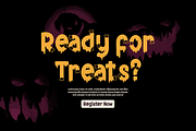 Skeletonic | Bone Halloween Font, a Blackletter Font by Denustudios (Thumbnail 3 of 12)