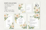 Floral Tales Wedding cards & clipart, an Invitation Template by Garden in frame (Thumbnail 5 of 10)