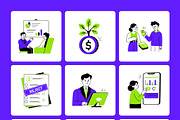 Bank and Banking Illustration, a Finance Illustration by Vectors Market (Thumbnail 9 of 9)