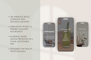 Menopause Instagram Reels Canva, a Templates & Theme by Naturopath Hub (Thumbnail 4 of 9)