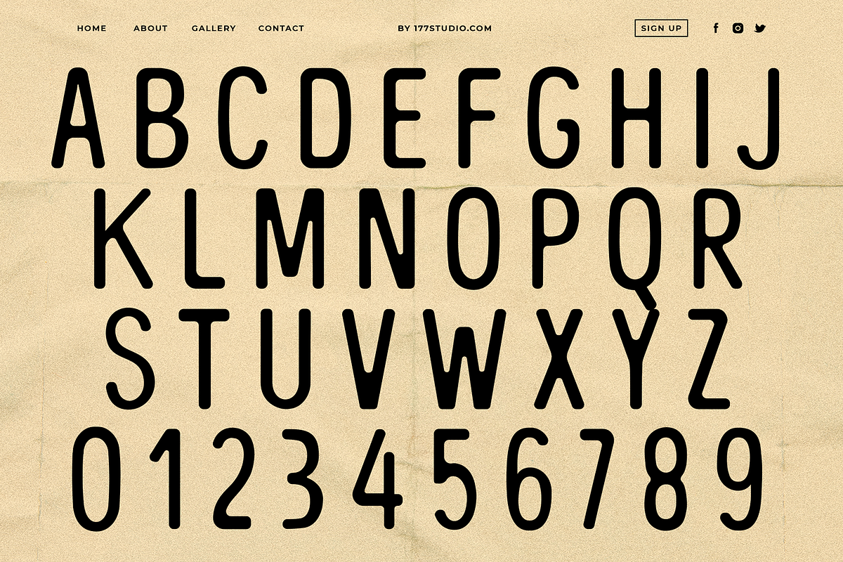 The Bangles - Vintage Sans Serif Fon, a Sans Serif Font by 177Studio (Photo 9 of 10)
