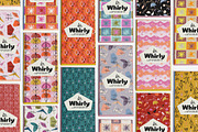 Mid Century Vector Patterns, a Pattern Graphic by angelainthefields (Thumbnail 2 of 10)