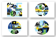 10 Climate Action Illustration, a Technology Illustration by denayunebgt (Thumbnail 3 of 4)