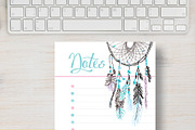 Notes Planner - Personal Size, a Stationery Template by Stick with Sam (Thumbnail 1 of 2)