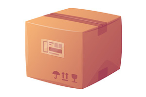 Cardboard Box as Paper Packaging