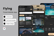 Flying - Travel Mobile App, an App Template by trabaskriya (Thumbnail 1 of 5)