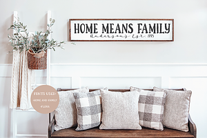 FARMHOUSE FONT BUNDLE VOL. 2